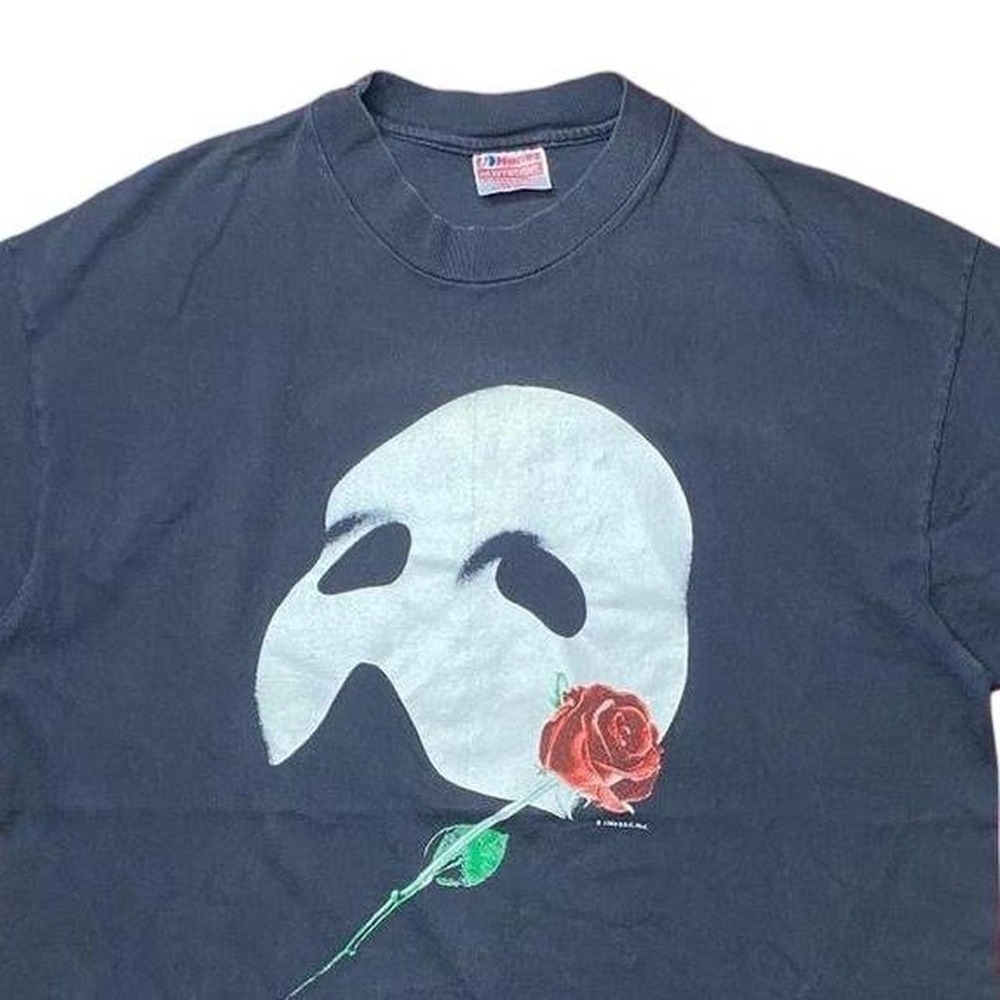 Vintage 90s Phantom of the Opera - glow in the dark shirt XL